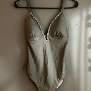 Olive Green Women's Swimwear